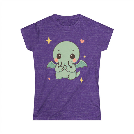 Shy Chibi Cthulhu - Women's T-Shirt