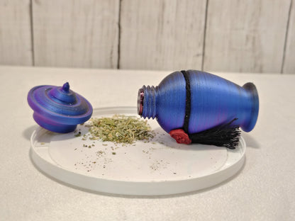 Victorian Urn Catnip Shaker - Twilight Requiem