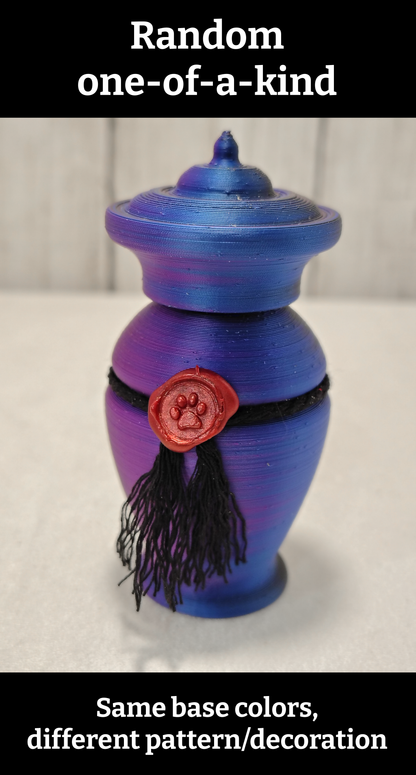 Victorian Urn Catnip Shaker - Twilight Requiem